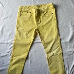 Vineyard vines yellow corduroy pants